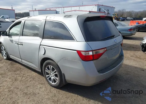 2012 Honda Odyssey Ex from USA, damaged, VIN 5FNRL5H43CB036497